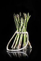 When food meets jewelry... Asperges met parels