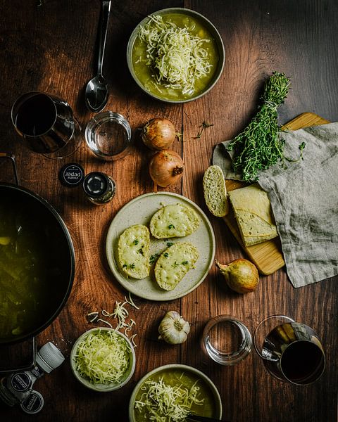 onion soup by Daisy de Fretes