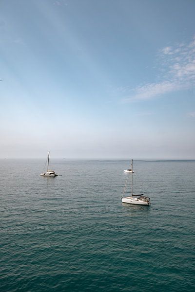 Meerblick an Italiens Küste von Tessa Hoogenboezem