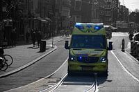 Krankenwagen mit Blinklicht