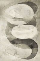 Fleurs empilées | Taupe