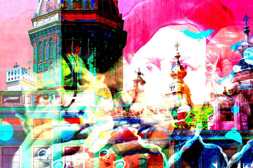 Amsterdam-Fieber von Digital Art Studio