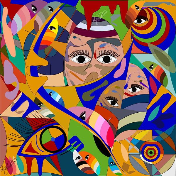 Augen und Gesicht von EL QOCH