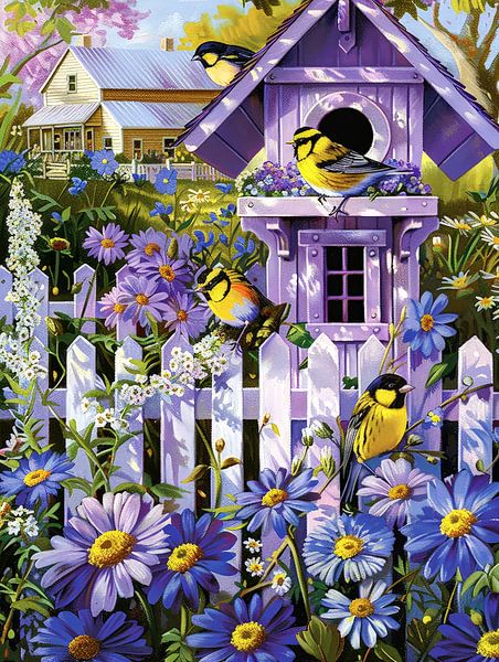 Peaceful Countryside Garden by ByNoukk