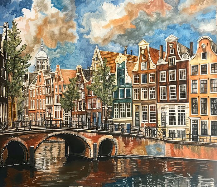 Amsterdam | Amsterdam von Kunst Laune