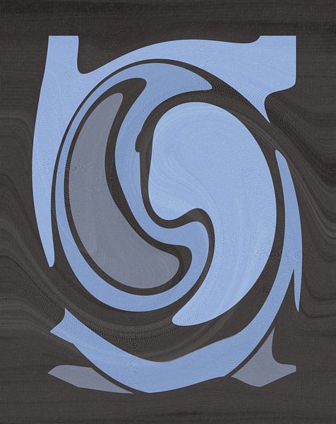 Abstrakte organische Formen von Maurice Dawson