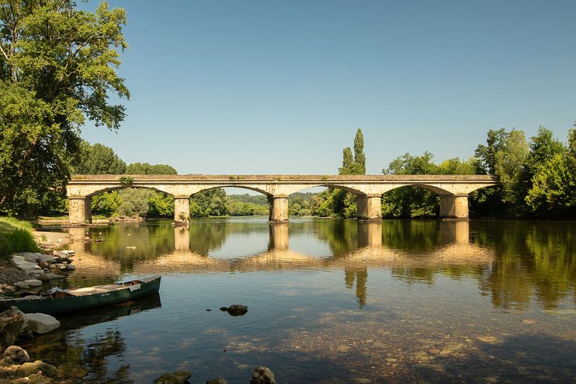 Bridge over the Dordogne by M. B. fotografie