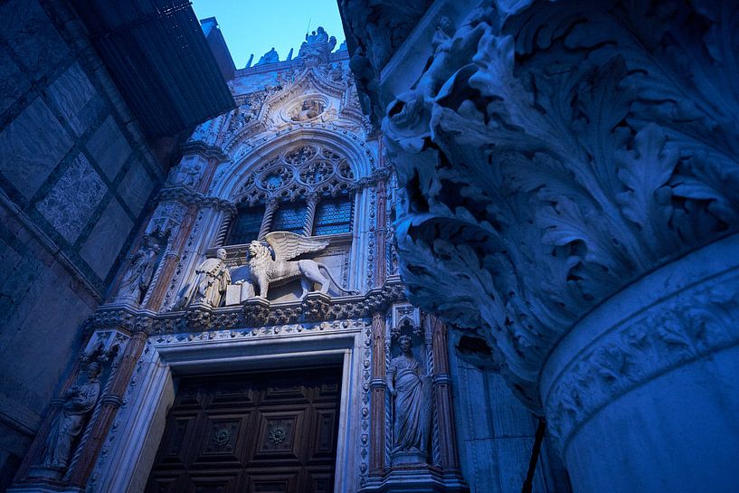 Dogenpalast Ausgang Venedig von Karel Ham