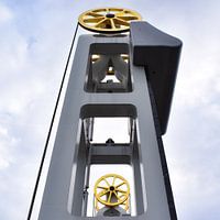 Stadsbrug Kampen brug met de gouden wielen
