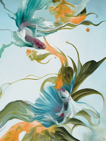 Galaxy II von Voliana Art