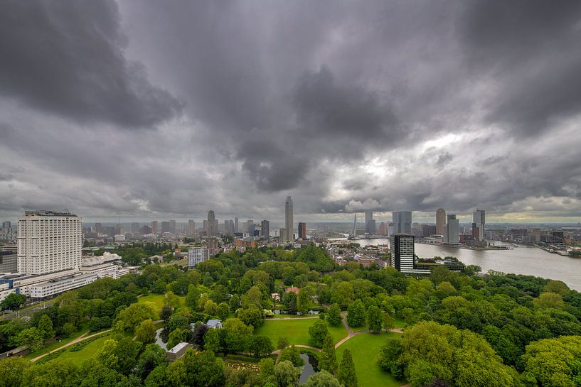 Rotterdam from the Euromast by Fotografie Ronald