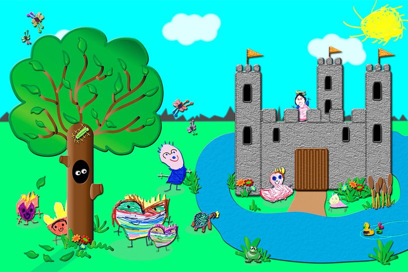 Château pour enfants par Kees-Jan Pieper