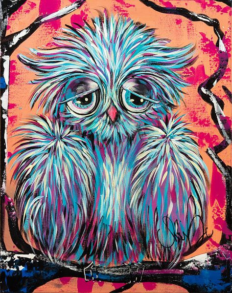 Eule von Christel De Buyser