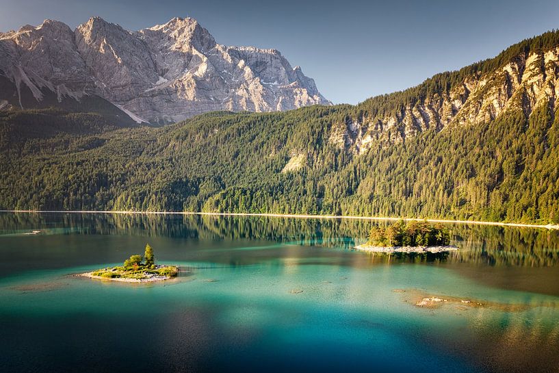 Gelassene Bergsee-Szene von Heiko Meier