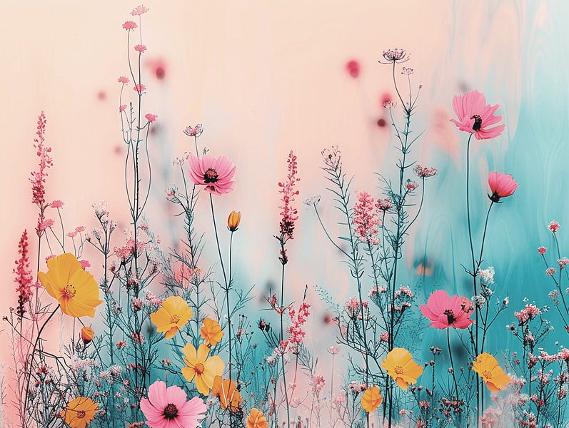 Back to Summer in Pastel Shades by Karina Brouwer