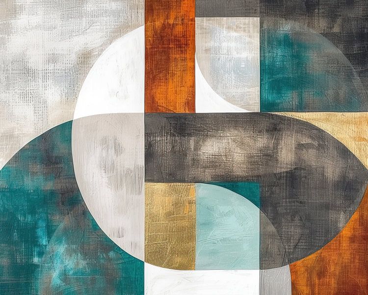 Modern Abstract | Modern Abstract von Blickfänger Gemälde