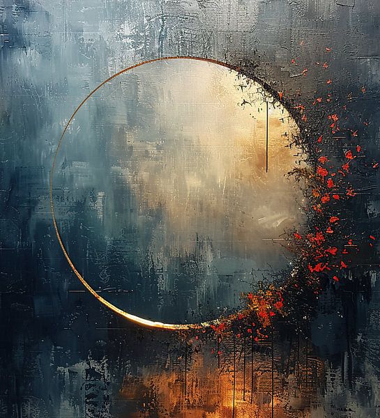 Abstract Autumn Painting by Art Whims