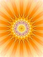 Mandala art numérique "Énergie