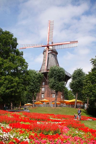 Herdentorswallm�hle in the Wallanlagen , Bremen, Germany by Torsten Krüger