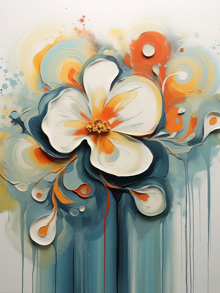 Fleurs abstraites par Bert Nijholt