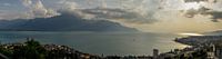 Vue panoramique sur le lac Léman