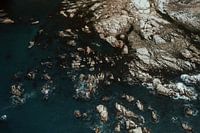 Kaikoura, Nouvelle-Zélande, vue du ciel