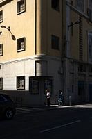 Stepping into the light.