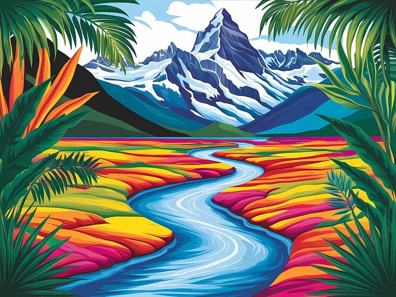 Vivid Valley Serpentine von Artistic