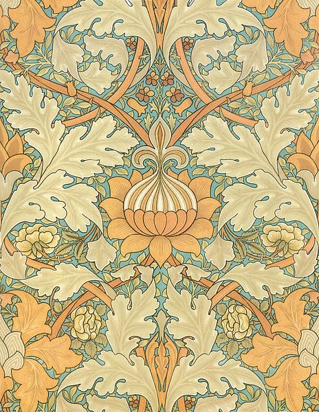 William Morris – Wallpaper (designed for St. James’s Palace) von Peter Balan