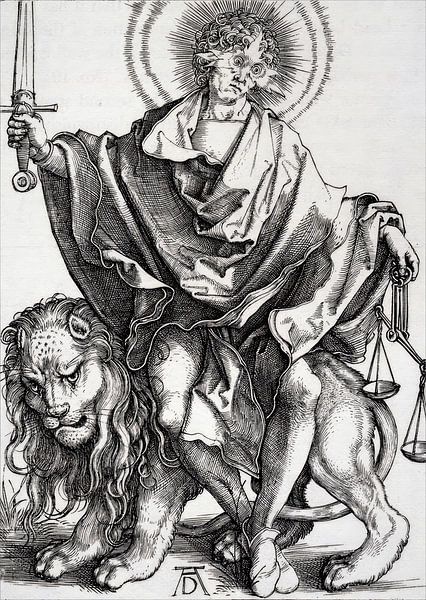 Sol Justitiae - Albrecht Durer van Accessible Art
