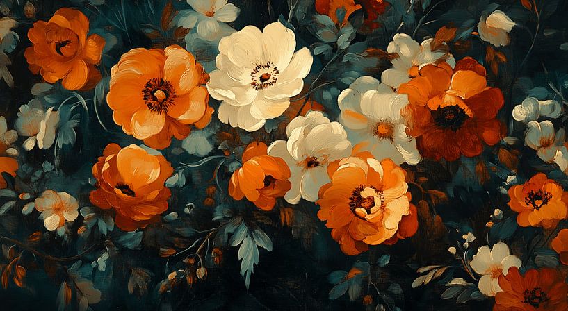 moderne Blumen von Artsy