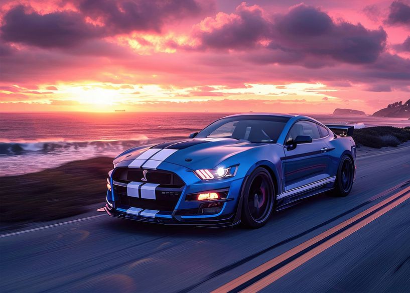 Ford Mustang Muskelkraft von Ma Chan