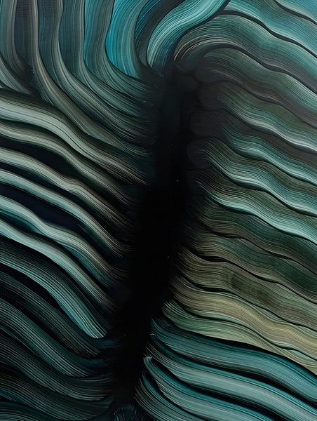 Green blue black by Alex Costa