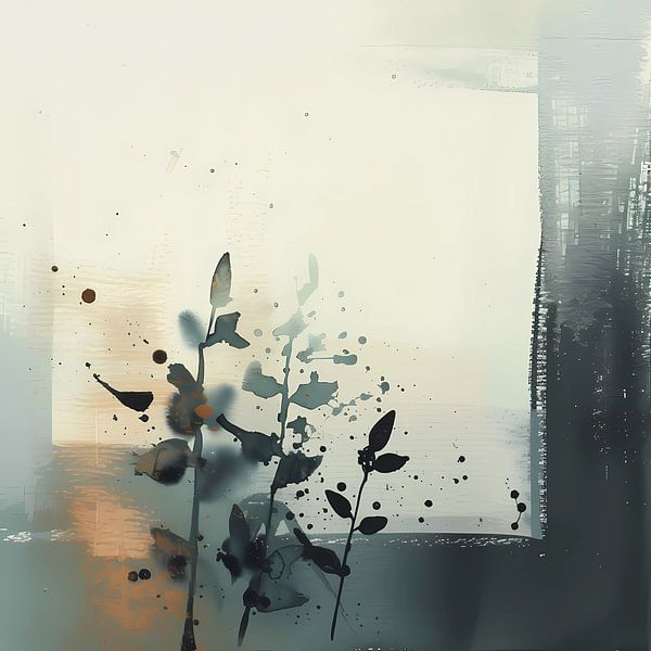 Jahreszeitliche Natur im Wald, Digitale Malerei von Ariadna de Raadt-Goldberg