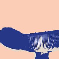 Kinoko - Grafische print paddenstoel popart