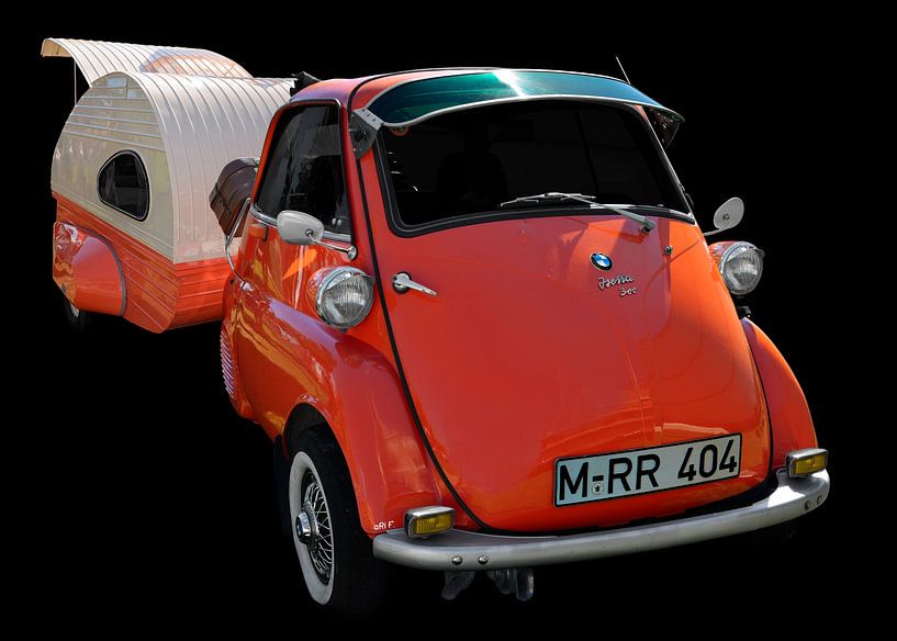 BMW Isetta 300 mit Caravan ES Piccolo von aRi F. Huber