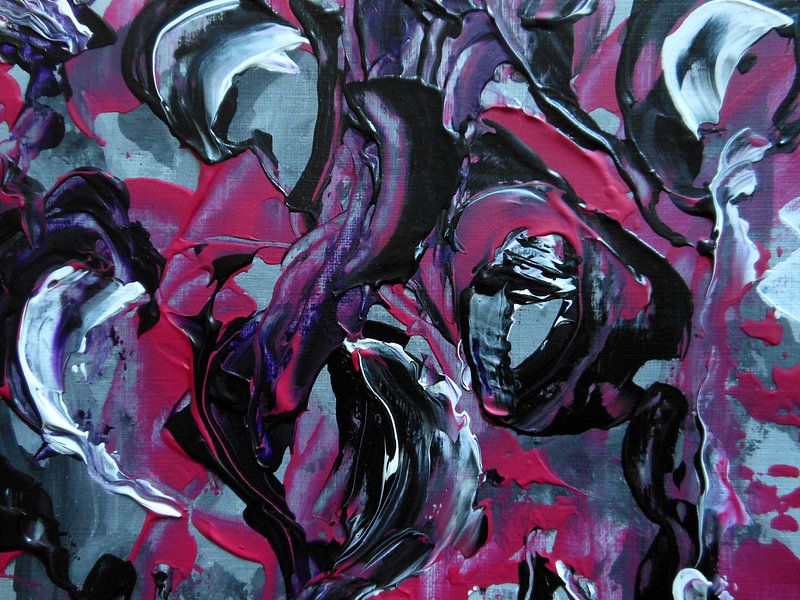 Lila Garten von Irma Derix