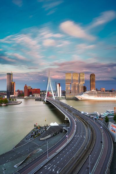 Skyline van Rotterdam par Roy Poots
