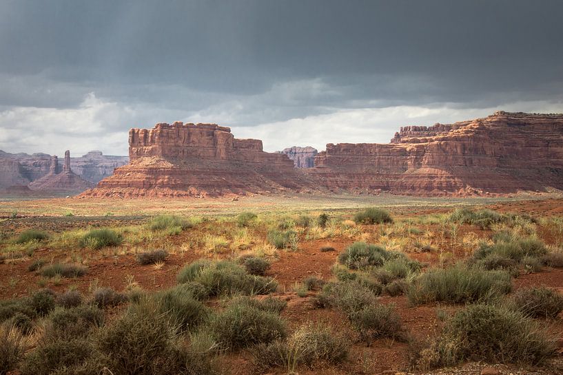 Valley of the Gods bij Kayenta Monument Valley par De wereld door de ogen van Hictures