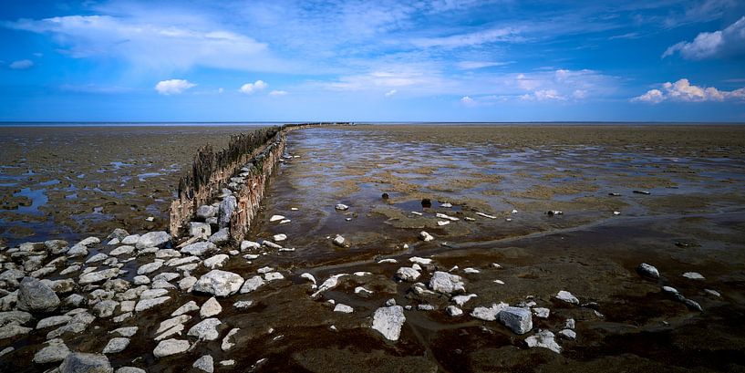 The Wadden Sea near Wierum by Jenco van Zalk