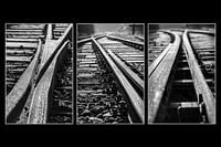 Triptych of a Railway Switch