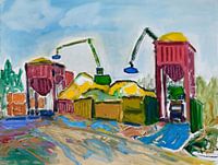 Sandtransfer bei Alkmaar