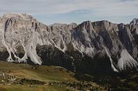 Bergkette in den Dolomiten