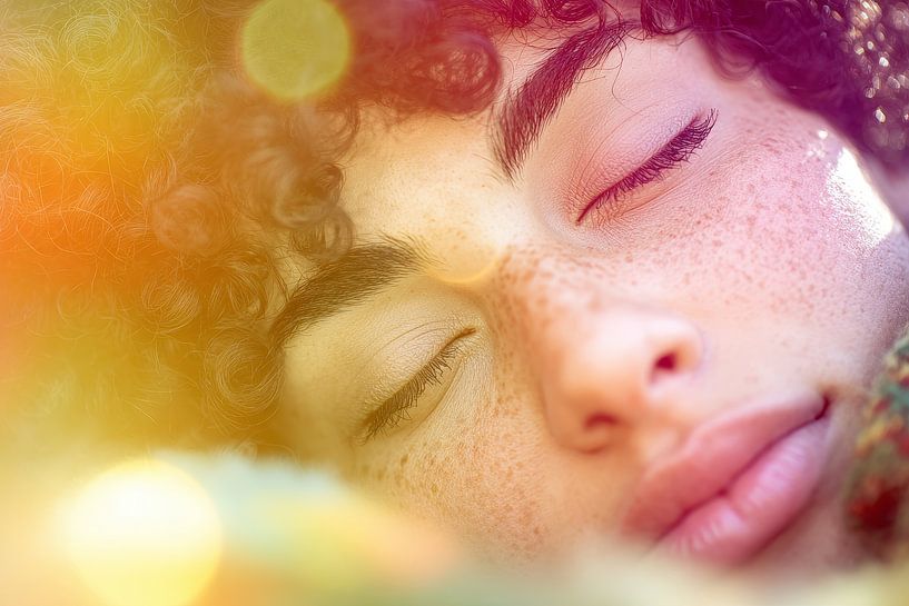 spirituelles Porträt Frau von Egon Zitter