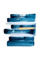 Abstractober - Der goldene Strich