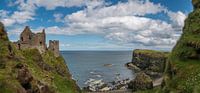 Dunluce castle in Northern Ireland