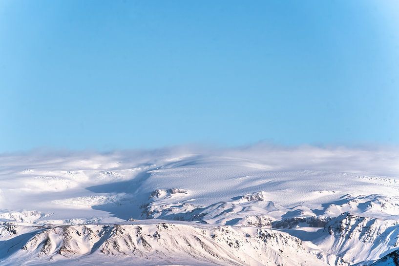 Horizon glacial L'étendue du glacier sous un ciel dégagé par Femke Ketelaar