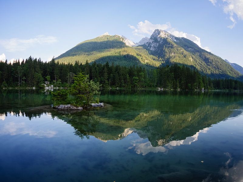Blick auf den Hochkalter in Ramsau am Hintersee von Animaflora PicsStock