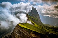 Seceda in den Dolomiten