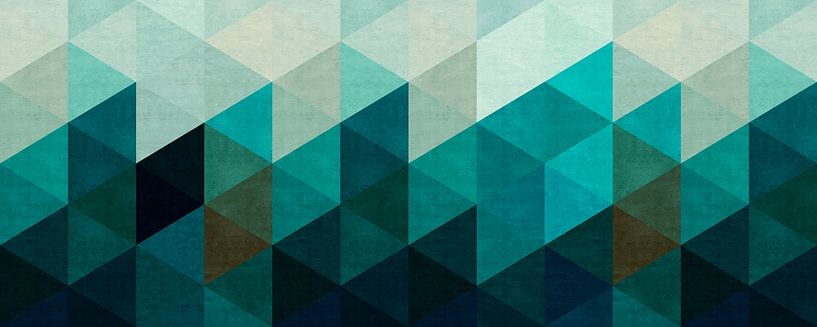 Harmonie der Dreiecke 1 von Vitor Costa